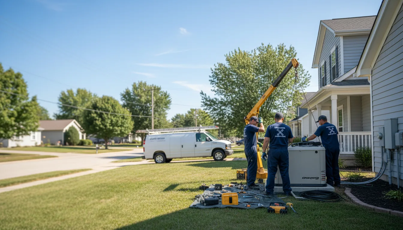 Generator Installation in Minnewaukan, ND near me